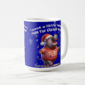 Mug Hippopotame pour la parodie de Noël (Devant droit)
