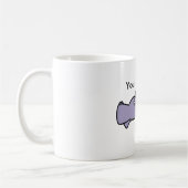 Mug Hippopotame pourpre (Gauche)