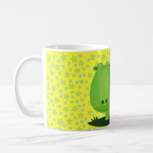 Mug Hippopotame vert (Gauche)
