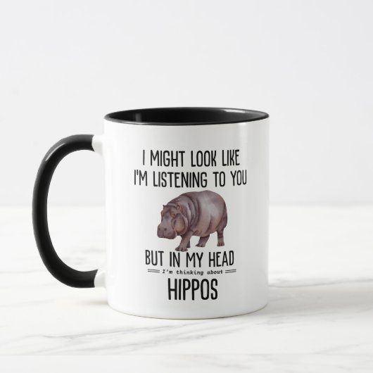 Mug Hippopotames (Gauche)