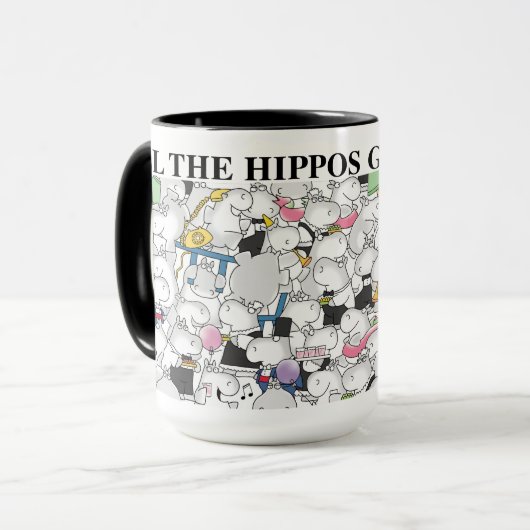 Mug HIPPOS GO BERSERK ! Sandra Boynton (Devant gauche)