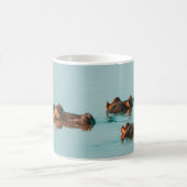 MUG HIPPOS REFROIDISSANT DANS LE BARRAGE (Centre)