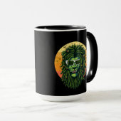 Mug Hippy mignon roi Lion (Devant droit)