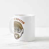 Mug Hipster de café - gibier (Devant gauche)