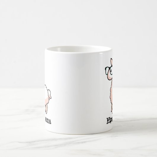 Mug Hipster Llama (Centre)