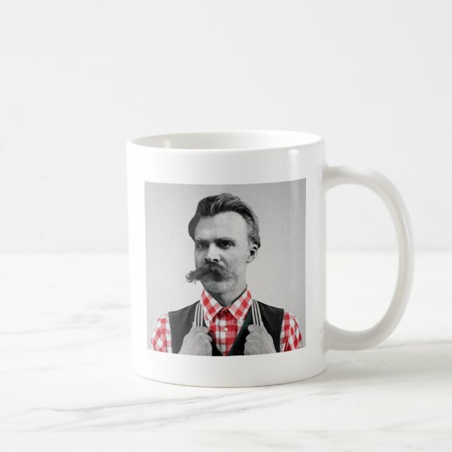 Mug Hipster Nietzsche (Droite)
