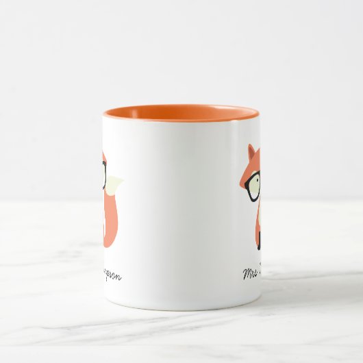 Mug Hipster Red Fox (Centre)