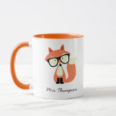Mug Hipster Red Fox (Gauche)