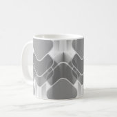 Mug Hipster Rétro, Gris (Devant gauche)