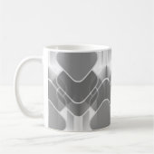 Mug Hipster Rétro, Gris (Gauche)