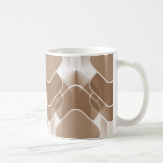 Mug Hipster Rétro, Mocha (Droite)