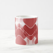 Mug Hipster Rétro, Rouge (Centre)