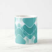 Mug Hipster Rétro, Turquoise (Centre)