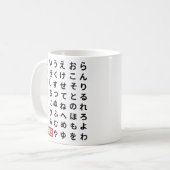 Mug Hiragana (Devant gauche)