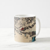 Mug Hiroshige hiver paysage Japon pays (Devant droit)