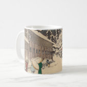 Mug Hiroshige hiver paysage Japon pays (Devant gauche)