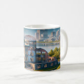 Mug Hiroshima Peace Memorial Park View Japon Travel (Devant droit)