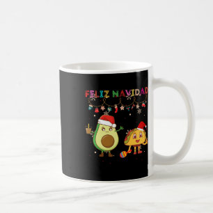 Mug Hispanique Feliz Navidad Avocado Tacos Mexicain Ch