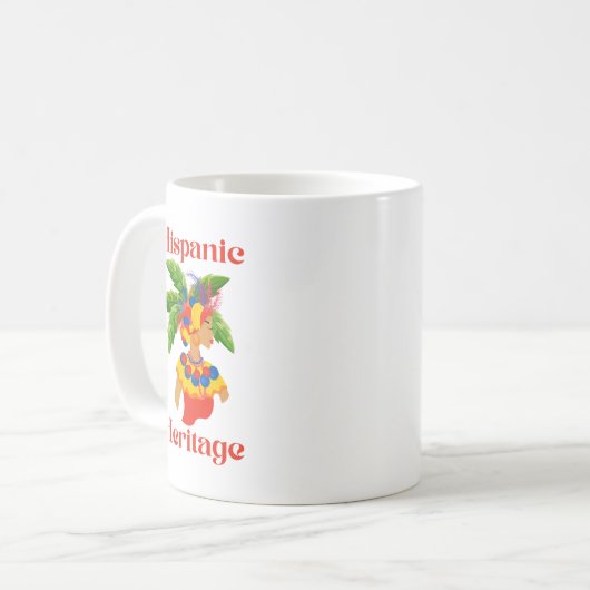 Mug Hispanique Hispanique (Devant gauche)