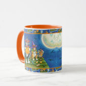 MUG HISS N'FITZ CHATS, TRICK OU TRAITER FUNNY HALLOWEE (Devant gauche)