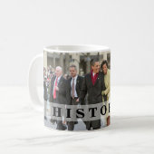 Mug HISTOIRE : Barack et Michelle à l'investiture (Devant gauche)