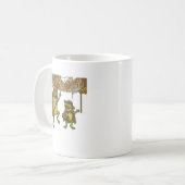 Mug histoire courte des grenouilles d'aventure (Devant gauche)