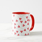 Mug Histoire d'amour incalculable (Devant droit)