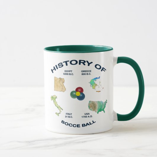 Mug Histoire de boule de Bocce (Droite)