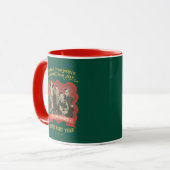 Mug Histoire de Christma | Peace, Harmony, Comfort & J (Devant gauche)