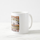 Mug Histoire de costume d'Halloween Typographie de cim (Devant droit)