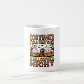 Mug Histoire de costume d'Halloween Typographie de cim (Centre)