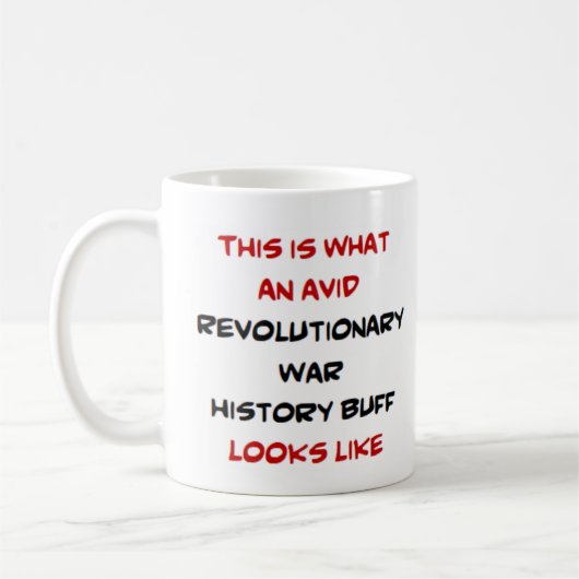 Mug histoire de la guerre révolutionnaire, avide (Gauche)