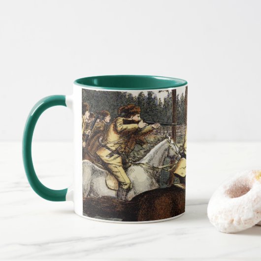 Mug Histoire de la révolution américaine (Avec donut)