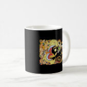 Mug Histoire de l'Asie Dragon Phoenix avec Pearl Chine (Devant droit)