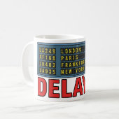 Mug Histoire de ma vie : Voyage retardé (Devant gauche)