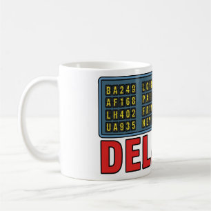 Mug Histoire de ma vie : Voyage retardé