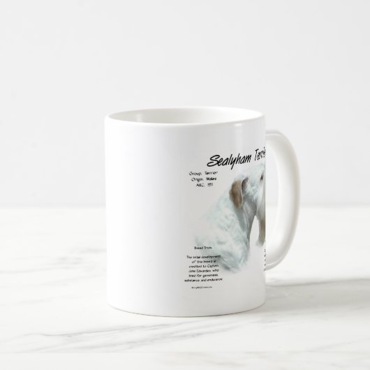 Mug Histoire de Sealyham Terrier (Devant droit)