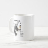 Mug Histoire des collies hérissées; Amour Collies héri (Devant gauche)