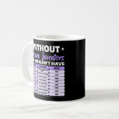 Mug Histoire des femmes inventrices, journée internati (Devant gauche)