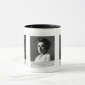 Mug Histoire des femmes : Rosa Luxembourg Citation sur (Centre)