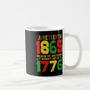 Mug Histoire des Noirs 1865 Les ancêtres n’étaient pas