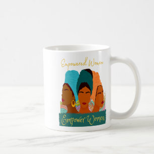Mug Histoire des Noirs Femme Empowerment Afro-Américai