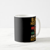 Mug Histoire des Noirs Juneteenth Fierté afro-américai (Devant droit)