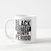 Mug Histoire des Noirs Période Histoire des Noirs Mois (Gauche)