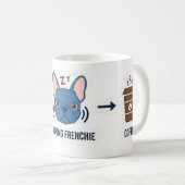 Mug Histoire drôle de l'origine du café Frenchie Maman (Devant droit)