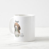 Mug Histoire du beagle ; Tout sur les Beagles (Devant gauche)