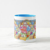 Mug Histoire du Coucher Combo Bleu (Centre)