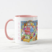 Mug Histoire du coucher Combo Rose (Gauche)
