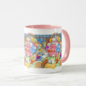 Mug Histoire du coucher Combo Rose (Devant droit)