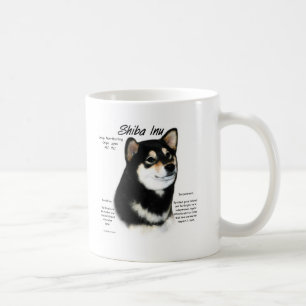 Mug Histoire du Shiba Inu noir